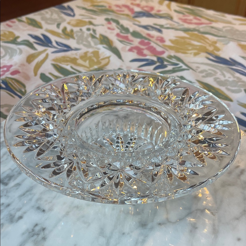 Vintage Waterford Crystal candle holder
